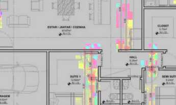 Imagem 4: Casa Alto Padrão 3 Suítes Semi Mobiliada no Condominio Morada dos Passaros