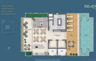 Imagem 2: Seven Graça, Apartamento 1 Suíte, Distribuído Em 38M² E 1 Vaga De Garagem Na Graça. KM6KHF