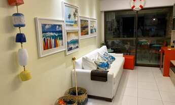 Imagem 2: Flat para venda com 63 metros quadrados com 2 quartos em Muro Alto - Ipojuca - PE