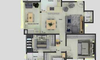 Imagem 2: UBERLÂNDIA - Apartamento Padrão - TIBERY