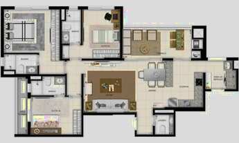 Imagem 3: Reserva Inglesa Liverpool, Mobiliado, 3 dormitorios com suite