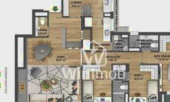 Imagem 5: Apartamento com 3 dormitórios à venda, 119 m² por R$ 2.396.000,00 - Boa Vista - Porto Aleg