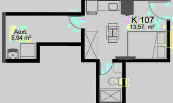 Imagem 3: Kitnets novos em Manaíra!