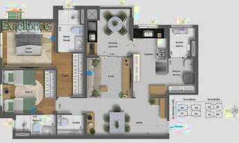 Imagem: Apartamento com 2 dormitórios à venda