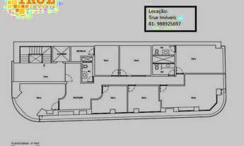 Imagem 3: Andar comercial Galpão / depósito com 1 vaga na garagem