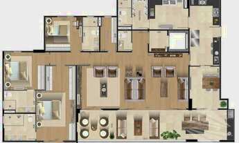 Imagem 2: Apartamento com 3 dormitórios à venda, 211,82m² - Jardim das Nações - Taubaté/SP