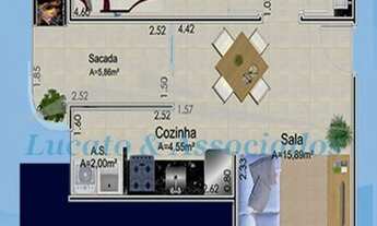 Imagem 7: Lancamento no Caicara - Frente Mar - 01 dormitorio/ 01 Vaga de garagem