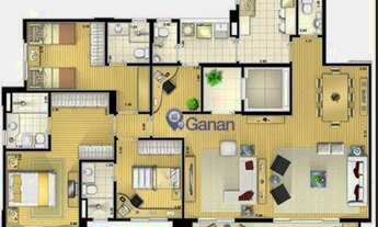 Imagem 7: Apartamento com 3 dormitórios à venda, 139 m² por R$ 3.025.000,00 - Vila Bela Vista (Zona