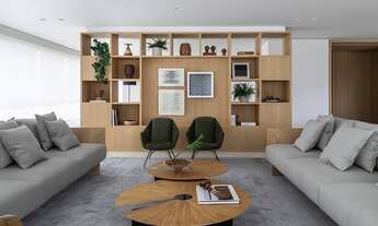 Imagem 2: Apartamento mobiliado a venda de 255m² com 3 suítes e 4 vagas demarcadas na VILA NOVA CONC