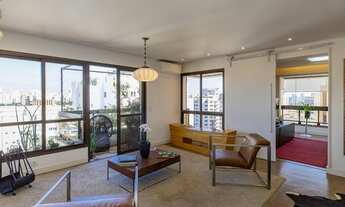 Imagem 2: Cobertura Duplex Mobiliado à Venda no Bairro Moema em São Paulo/SP no Edifício Pajuçara co