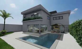 Imagem 3: Sobrado com 4 dormitórios à venda, 480 m² por R$ 2.600.000 - Condomínio Residencial Monte