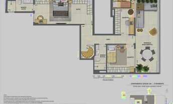 Imagem 6: Cobertura duplex para venda tem 305 metros quadrados com 3 quartos em Leblon - Rio de Jane