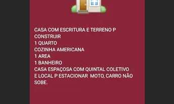 Imagem 6: Casa com escritura e terreno