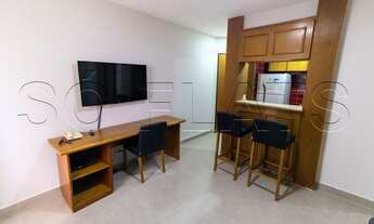 Imagem 3: No famoso bairro da Consolação, na melhor região de São Paulo, flat mobiliado