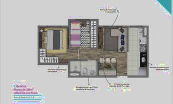 Imagem 14: Apartamento para venda possui 38 metros quadrados com 2 quartos em Cidade Ademar - São Pau