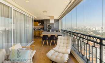 Imagem 2: Apartamento à venda mobiliado com 156m² sendo 3 suítes - 4 vagas e depósito na Vila Olímpi