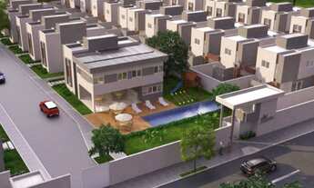 Imagem: Condomínio de casas duplex com até 122m²