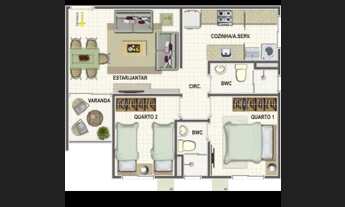 Imagem: Alugo apartamento condomínio Paraty