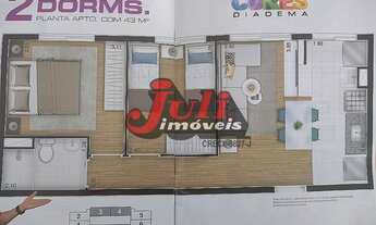 Imagem 2: APARTAMENTO 2 DORM 1 WC 1 VAGA LAZER COMPLETO