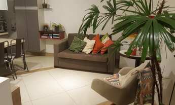 Imagem: Ótimo sala quarto totalmente mobiliado