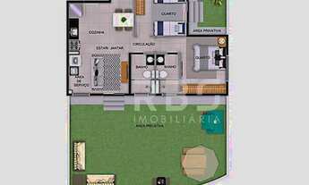 Imagem 2: APARTAMENTO 02 QUARTOS COM SUITE E QUINTAL EM MORADA DE LARANJEIRAS