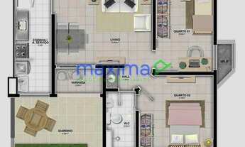 Imagem 7: Apartamento no Cond. Viamont Clube