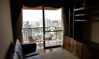 Imagem 2: Apartamento com 3 dormitórios para alugar, 94 m² por R$ 4.550,00/mês - Vila Bastos - Santo