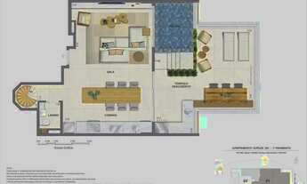 Imagem 5: Cobertura duplex para venda tem 305 metros quadrados com 3 quartos em Leblon - Rio de Jane