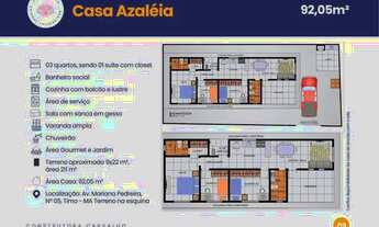 Imagem 2: Casa para venda possui 92 metros quadrados com 3 quartos em Flores - Timon - MA