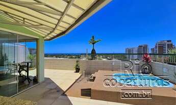 Imagem 7: Cobertura à venda na Barra da Tijuca. Vista panorâmica. Condomínio fechado