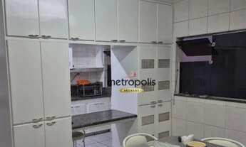 Imagem 3: Sobrado com 3 dormitórios para alugar, 370 m² por R$ 4.945,00/mês - Vila Floresta - Santo