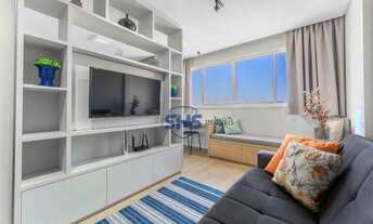 Imagem 3: Apartamento com 1 dormitório para alugar, 43 m² por R$ 3.290,00/mês - Velha - Blumenau/SC