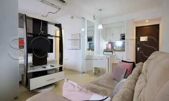 Imagem 2: Lindo Flat com 1x dorm para locação, com excelente estrutura para sua hospedagem. Consulte