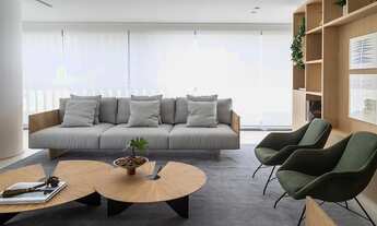 Imagem 3: Apartamento mobiliado a venda de 255m² com 3 suítes e 4 vagas demarcadas na VILA NOVA CONC