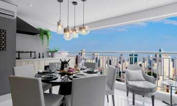 Imagem 5: Apartamento Grande com 03 Suítes no Melhor Endereço de Santo André Terraço Gourmet com Chu