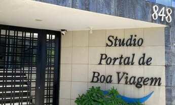 Imagem 2: Flat para aluguel possui 40 metros quadrados com 1 quarto em Pina - Recife - PE