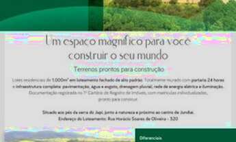 Imagem 5: Terreno à venda, 1046 m² por R$ 1.125.784,00 - Chácara Malota - Jundiaí/SP