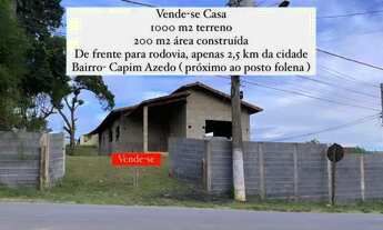 Imagem: Casa/Characa próximo à cidade Ibiúna-SP