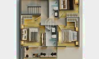 Imagem 5: Sobrado para venda tem 141 metros quadrados com 3 quartos em Itajubá - Barra Velha - SC