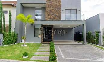 Imagem 1: Belíssima casa de condomínio para venda tem 288 m² com 5 quartos em Swiss Park - Campinas