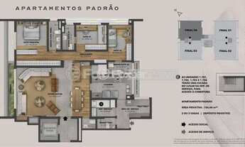 Imagem 4: Apartamento para venda com 156 metros quadrados com 3 quartos em Boa Vista - Porto Alegre