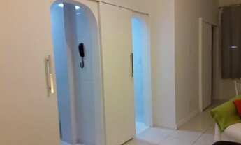 Imagem 3: Ipanema, 36 m2 com sala e quarto separados e cozinha com espaço para seus eletrodoméstico