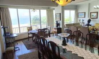 Imagem 1: Frente mar. Andar intermediário. Duas Salas,3 Qtos(1 Suíte),depend.1 Vga