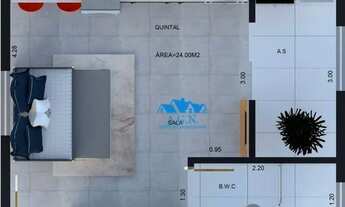 Imagem 5: Apartamento com 1 dormitório à venda, 24 m² por R$ 169.000,00 - Vila Esperança - São Paulo