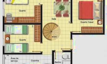 Imagem 7: Cobertura Duplex 3 Quartos e Varanda