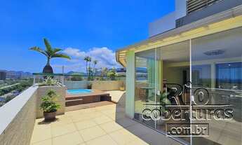 Imagem 2: Cobertura à venda na Barra da Tijuca. Vista panorâmica. Condomínio fechado