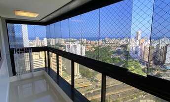 Imagem 3: Caminho das Árvores 2 Suítes Varandão Goumert Salvador Prime Vista Mar Semimobiliado