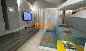 Imagem 3: Vendo Flat com loft 54m² - 2 quartos em Porto de Galinhas MOBILIADO com Varanda