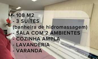 Imagem: ILHA BELLA 108 m2 3 Suites com banheira