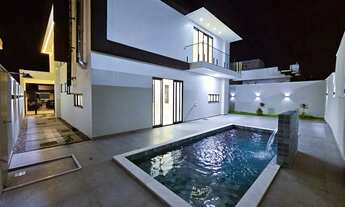 Imagem 2: Casa Duplex Sobrado Condomínio Reserva do Parque Ponta Negra 5 Suítes Piscina Financia